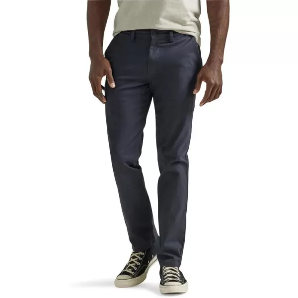 Lee Mens Flat Front Slim Straight PantNavy