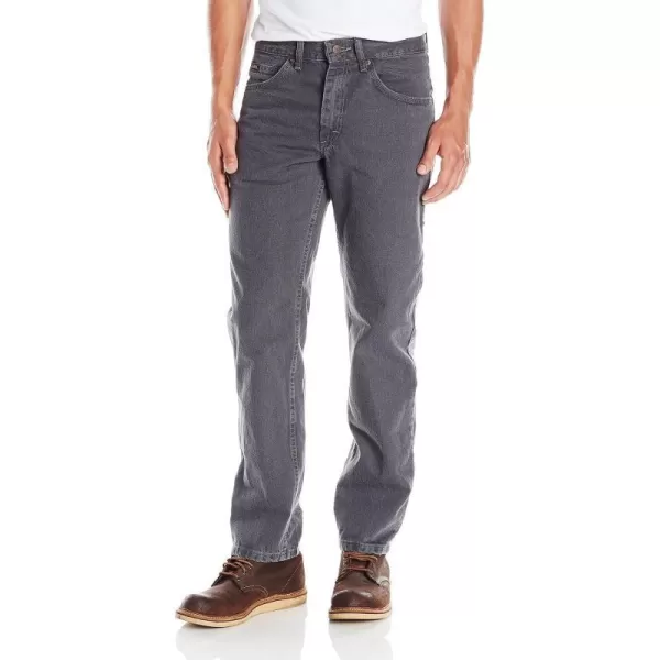 Lee Mens Regular Fit Straight Leg JeanCharcoal