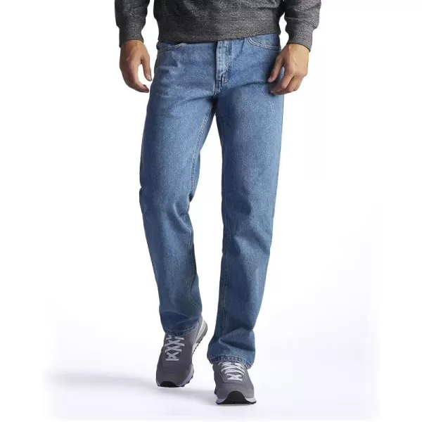 Lee Mens Regular Fit Straight Leg JeanLight Stone