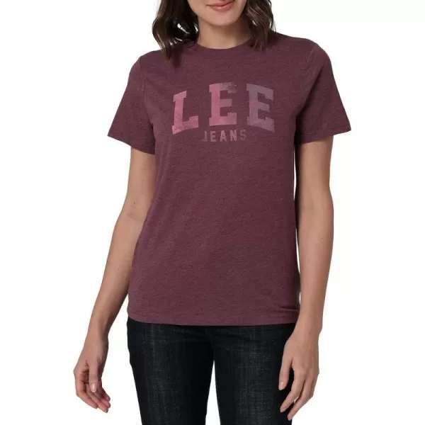 Lee Womens Graphic TeeBoysenberry Heather