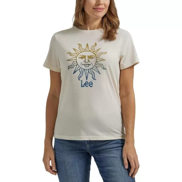 Lee Womens Graphic TeeChiffon Heather