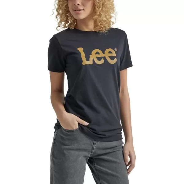 Lee Womens Graphic TeeJet Black Lee