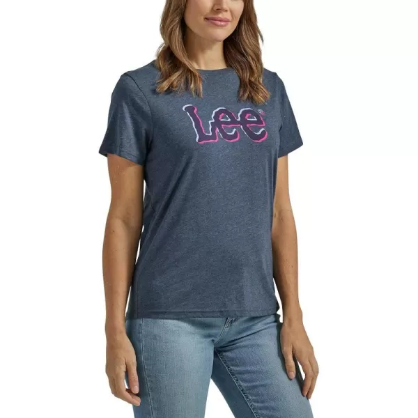 Lee Womens Graphic TeeNavy Heather