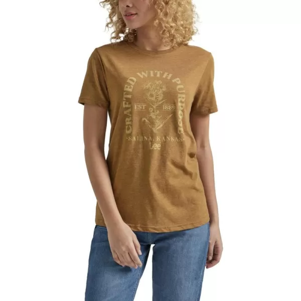 Lee Womens Graphic TeeTumbleweed Heather