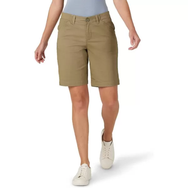 Lee Womens Regular Fit Chino Bermuda ShortDeep Lichen Green