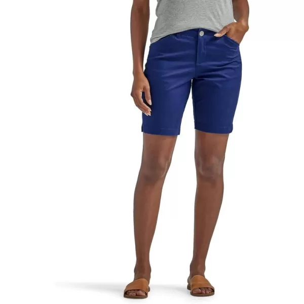 Lee Womens Regular Fit Chino Bermuda ShortMedieval Blue