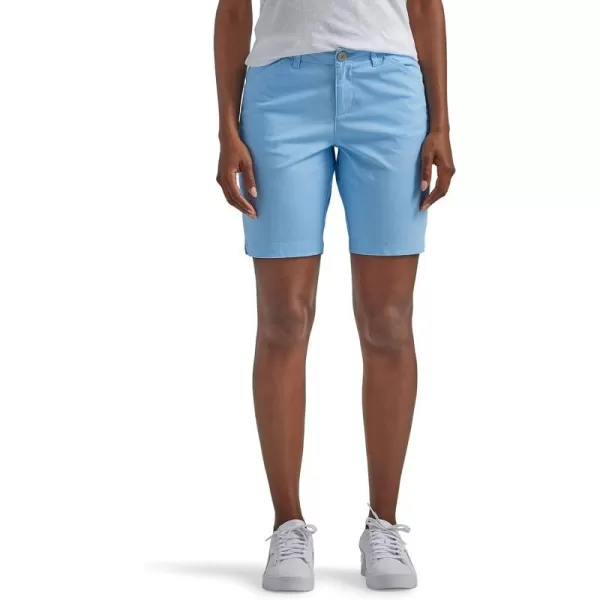 Lee Womens Regular Fit Chino Bermuda ShortShasta Blue