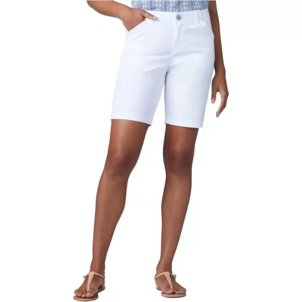 Lee Womens Regular Fit Chino Bermuda ShortWhite