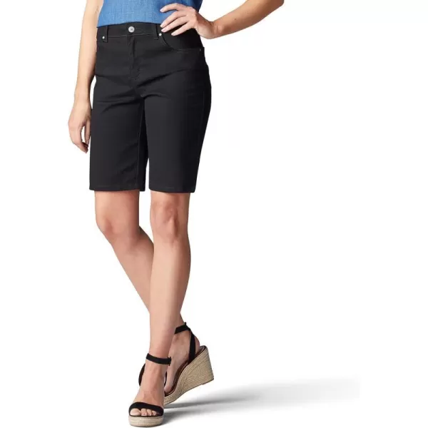 Lee Womens Relaxed Fit Bermuda ShortBlack