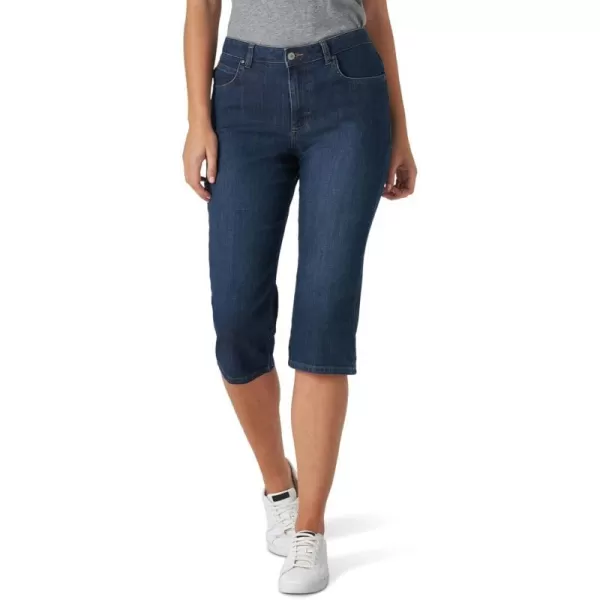 Lee Womens Relaxed Fit Capri JeanMysterious