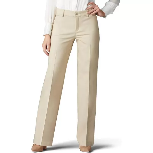 Lee Womens Ultra Lux Comfort with Flex Motion Trouser PantBungalow Khaki