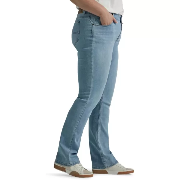 Lee Womens Plus Size Legendary Mid Rise Bootcut JeanSkygazing