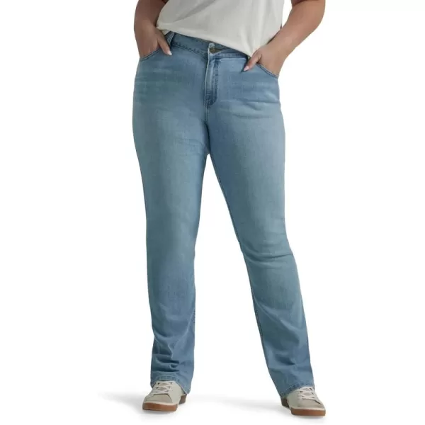 Lee Womens Plus Size Legendary Mid Rise Bootcut JeanSkygazing