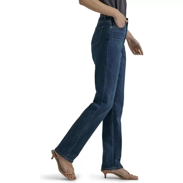 imageLee Womens Instantly Slims Classic Relaxed Fit Monroe Straight Leg JeanEllis