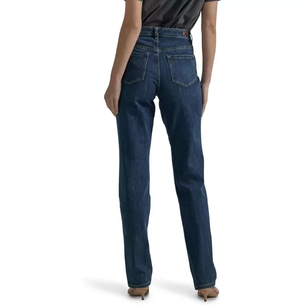 imageLee Womens Instantly Slims Classic Relaxed Fit Monroe Straight Leg JeanEllis