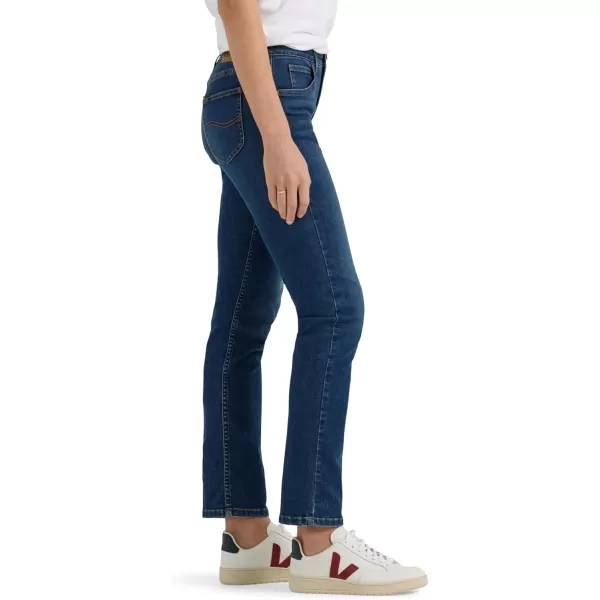 imageLee Womens Ultra Lux Comfort with Flex Motion Slim Straight Jean with Ever FitDark Dream