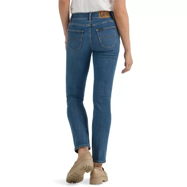 imageLee Womens Ultra Lux Comfort with Flex Motion Slim Straight Jean with Ever FitPower Struggle