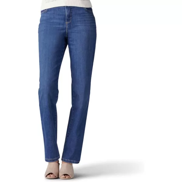 imageLee Womens Instantly Slims Classic Relaxed Fit Monroe Straight Leg JeanSeattle