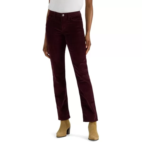 imageLee Womens Legendary Mid Rise Straight Leg JeanVelvet Beet Cord