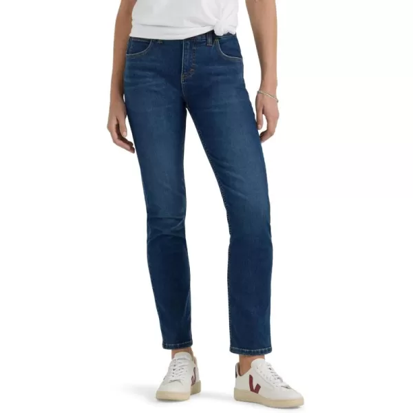 imageLee Womens Ultra Lux Comfort with Flex Motion Slim Straight Jean with Ever FitDark Dream