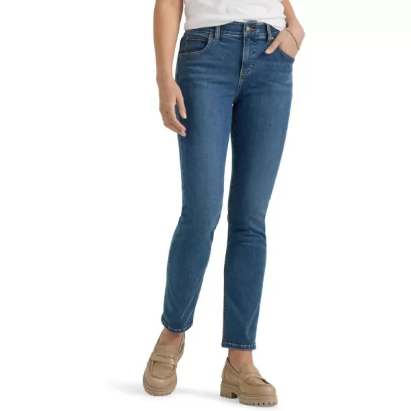 imageLee Womens Ultra Lux Comfort with Flex Motion Slim Straight Jean with Ever FitPower Struggle