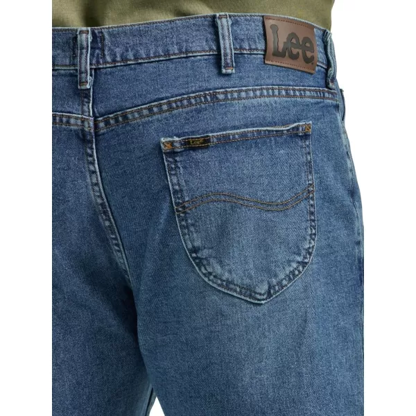 imageLee Mens Big ampamp Tall Legendary Relaxed Straight JeanTrue Blue