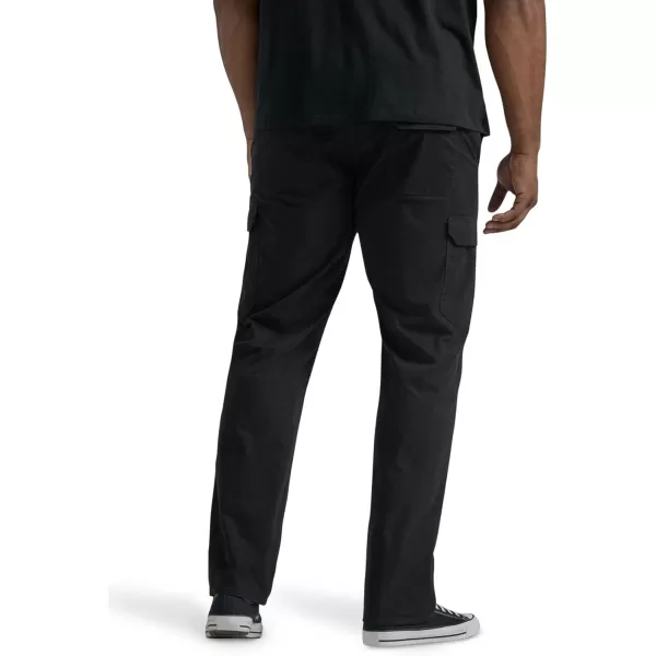 imageLee Mens Big and Tall Extreme Motion Twill Cargo PantBlack