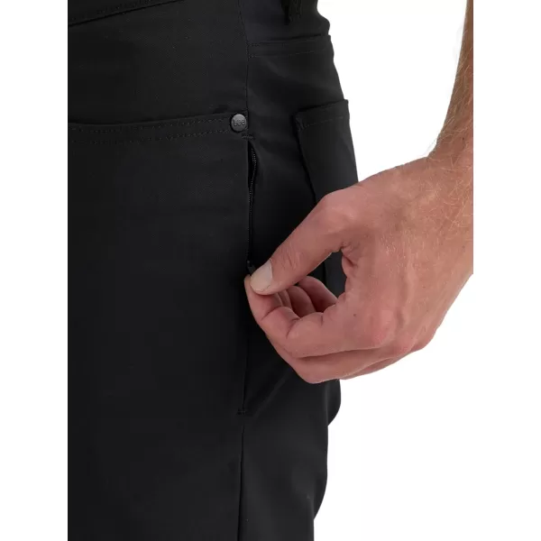 imageLee Mens Extreme Motion Performance 5 Pocket Regular Straight PantBlack