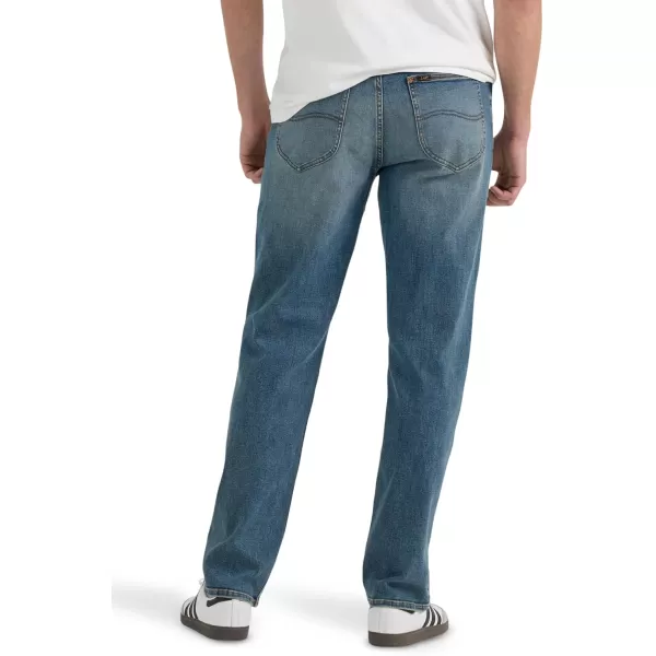 imageLee Mens Extreme Motion Relaxed Straight JeanZone