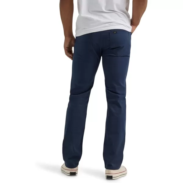 imageLee Mens Extreme Motion Slim Straight JeanMood Indigo Twill