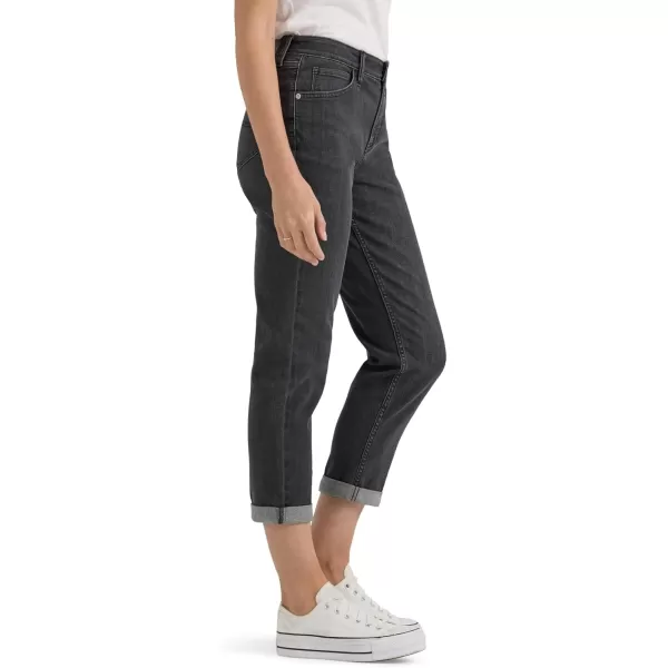 imageLee Womens Legendary Mid Rise 90s Taper JeanRising Moon