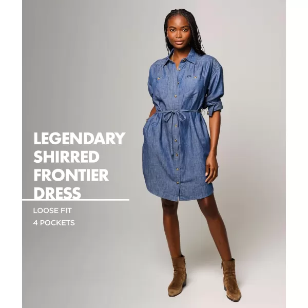 imageLee Womens Legendary Shirred Frontier DressEcru