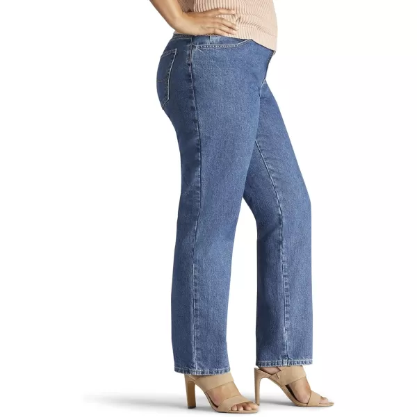 imageLee Womens Plus Size Relaxed Fit All Cotton Straight Leg JeanLivia