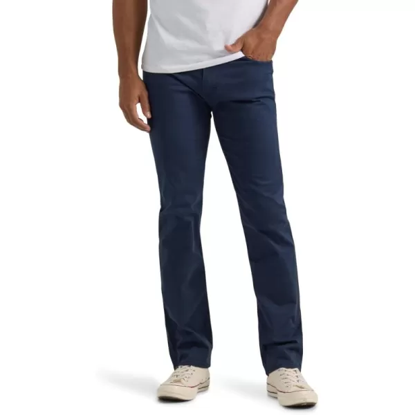 imageLee Mens Extreme Motion Slim Straight JeanMood Indigo Twill