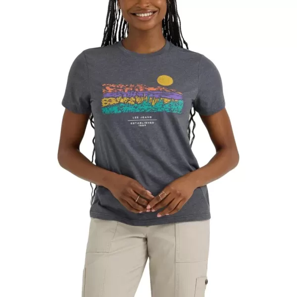 imageLee Womens Graphic TeeAsphalt Heather