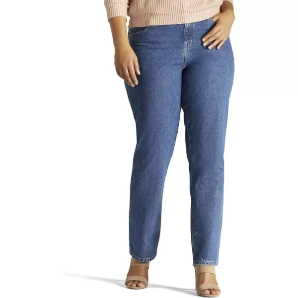 imageLee Womens Plus Size Relaxed Fit All Cotton Straight Leg JeanLivia