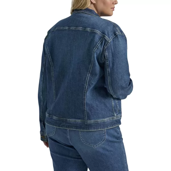 imageLee Womens Plus Size Legendary Rider Denim JacketStandout