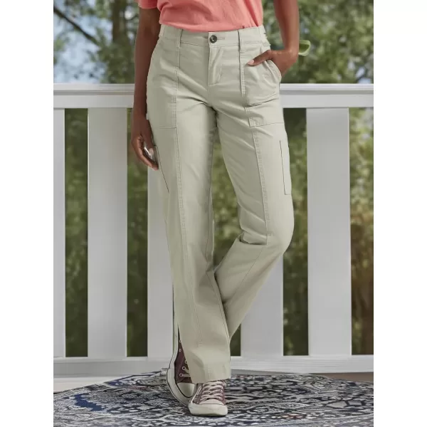 imageLee Womens Ultra Lux Comfort with Flex To Go Utility PantSalina Stone