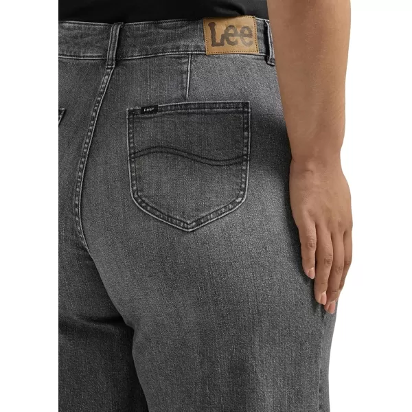 imageLee Womens Plus Size Legendary High Rise Trouser JeanBlurred Darks