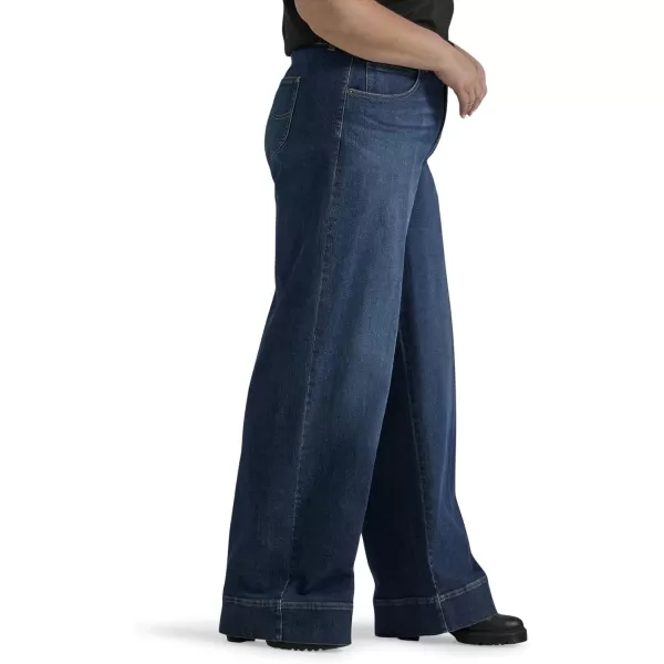 imageLee Womens Plus Size Legendary High Rise Trouser JeanInner Strength