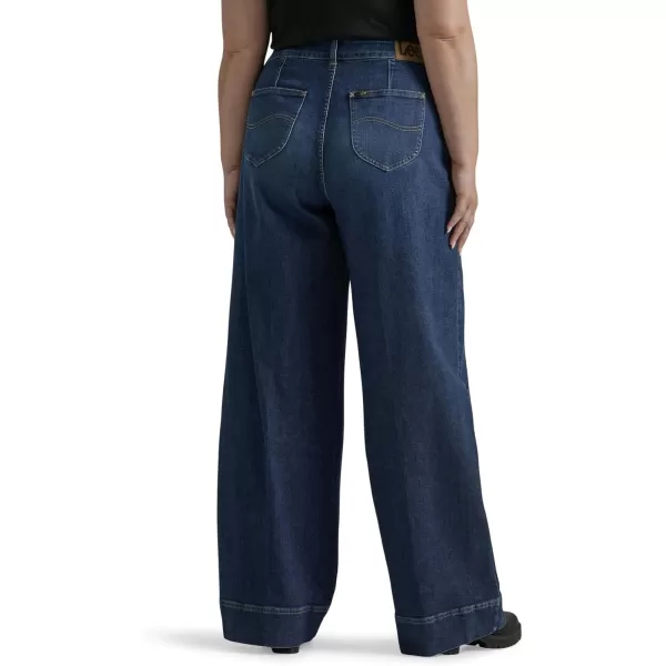 imageLee Womens Plus Size Legendary High Rise Trouser JeanInner Strength