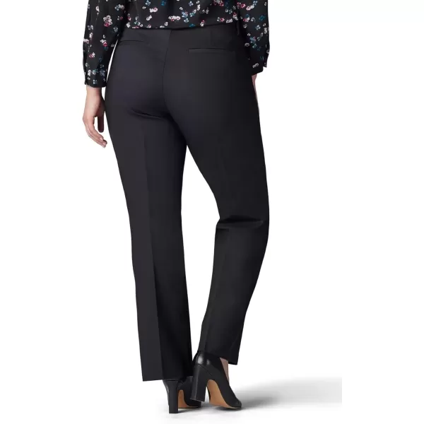 imageLee Plus Size Ultra Lux Comfort with Flex Motion Trouser PantBlack