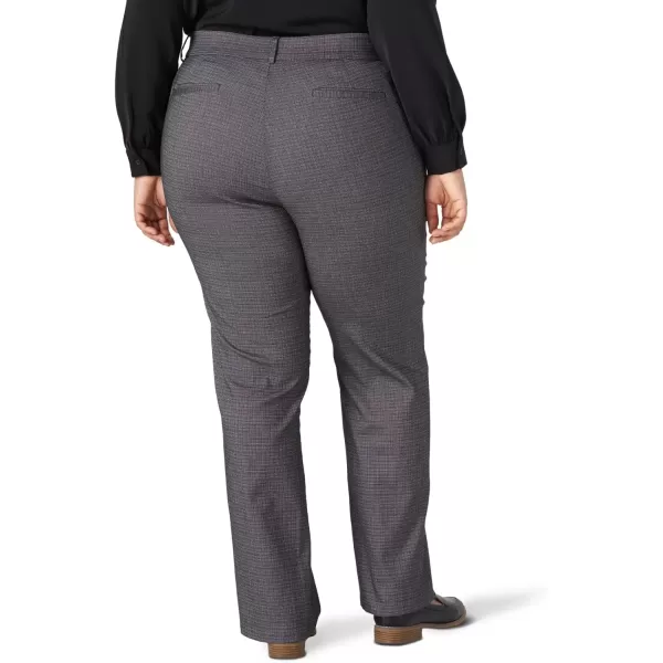 imageLee Plus Size Ultra Lux Comfort with Flex Motion Trouser PantRockhill Plaid