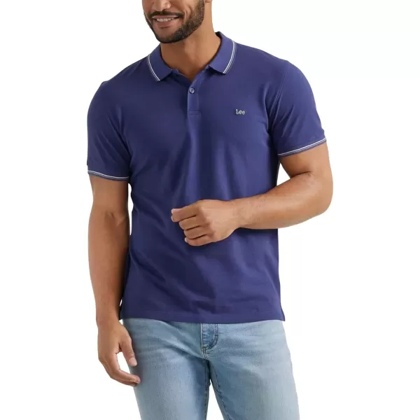 imageLee Mens Legendary Polo ShirtMedieval Blue