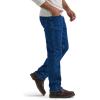 imageLee Mens Legendary Relaxed Straight JeanBlue Matter  Gray Fleecelined