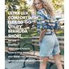 imageLee womens Ultra Lux Comfort With Flextogo Utility Bermuda ShortMaterial Gray