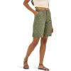 imageLee womens Ultra Lux Comfort With Flextogo Utility Bermuda ShortOlive Grove Block Print