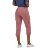 imageLee womens Ultra Lux Comfort With Flextogo Cargo Capri PantHenna