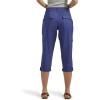 imageLee womens Ultra Lux Comfort With Flextogo Cargo Capri PantMedieval Blue