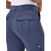 imageLee womens Ultra Lux Comfort With Flextogo Cargo Capri PantMood Indigo